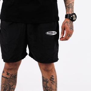 Retro 90's Windbreaker Shorts