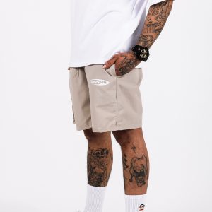 Retro 90's Cargo Windbreaker Shorts