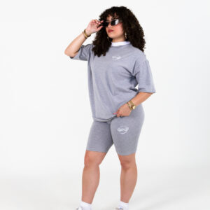 Retro 20's Cycling Tights and Oversized T-shirt Set
