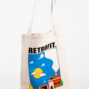 Retro-Factory Outlet Tote Bag