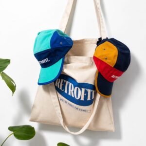 Retro-active 5-panel caps