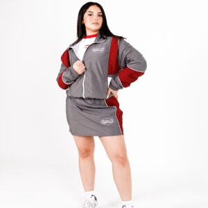 Retro 30's Classic Windbreaker Set - Mini Skirt