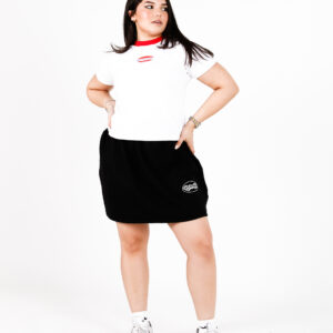 Retro 30's Cotton Mini Skirt