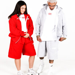 Retro 95's Oversized Shorts and Jacket Set